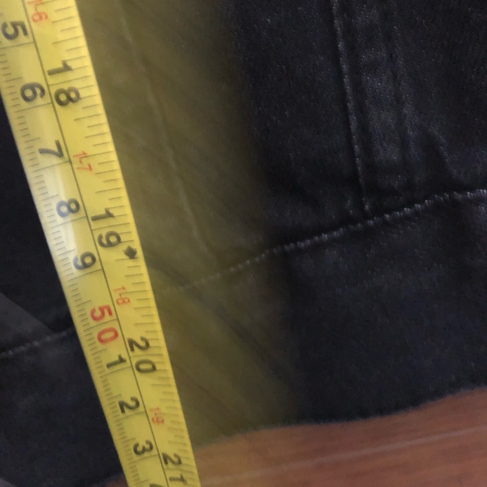 Hand Painted Ruffle Jean Jacket - Picture 10 of 10